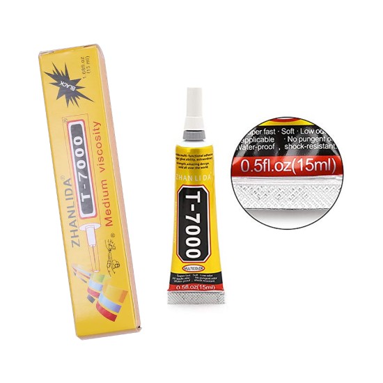 Zhanlida Glue T-7000 for Mobile Phones 15ml Black